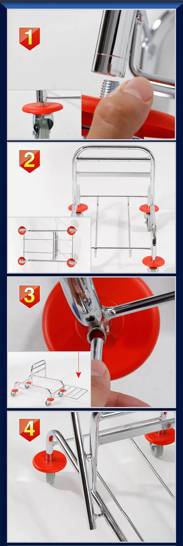Hướng dẫn lắp đặt xe vắt nước 2 xô 34L