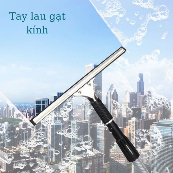 Bộ cây gạt kính inox cầm tay chất lượng cao, giá rẻ