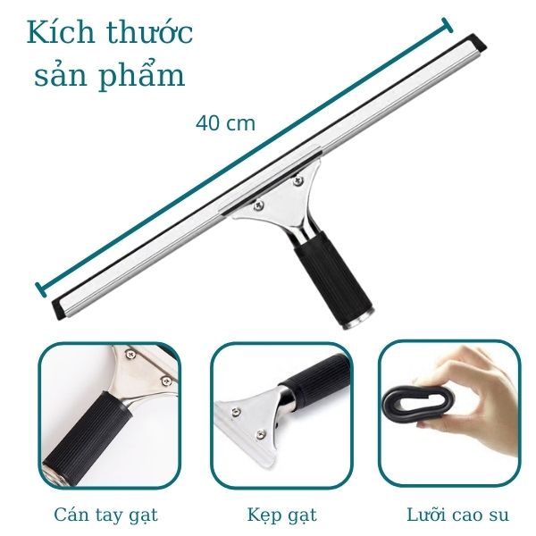 Chi tiết kích thước tay gạt kính chuyên dụng