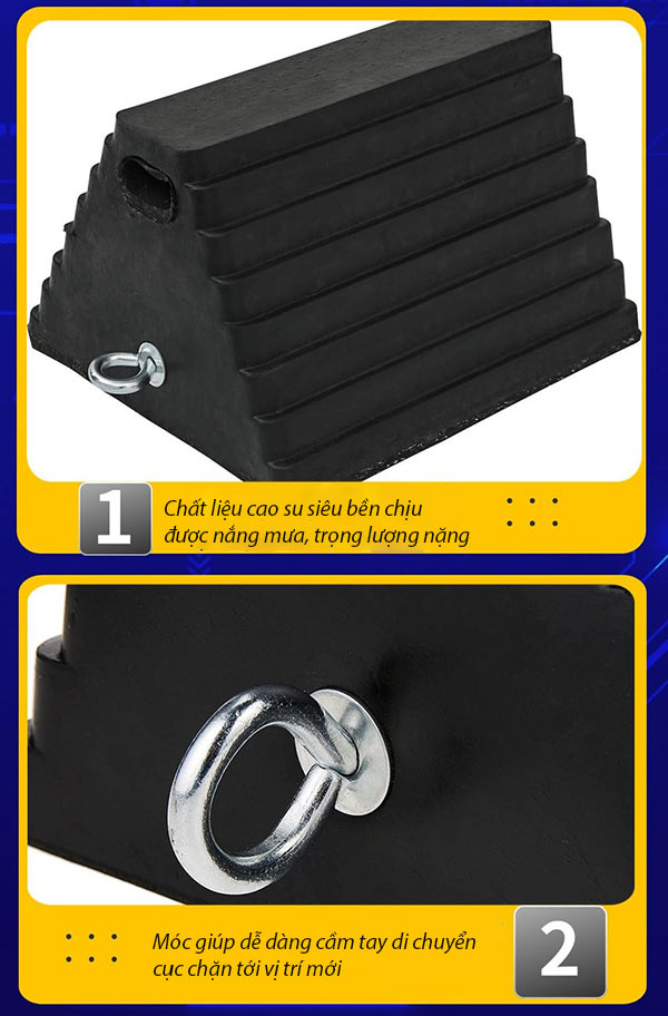 Đặc điểm thiết kế cục chặn