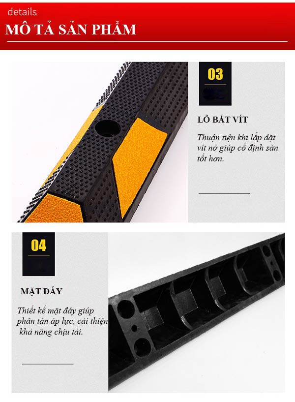 Mô tả đặc điểm chặn lùi sau xe hơi trong tầng hầm, bãi đỗ xe