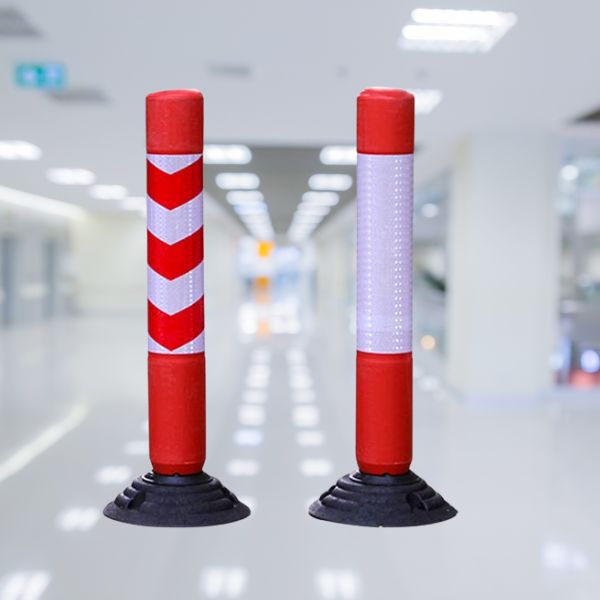 Mẫu trụ cảnh báo giao thông dễ dàng nhận diện từ xa