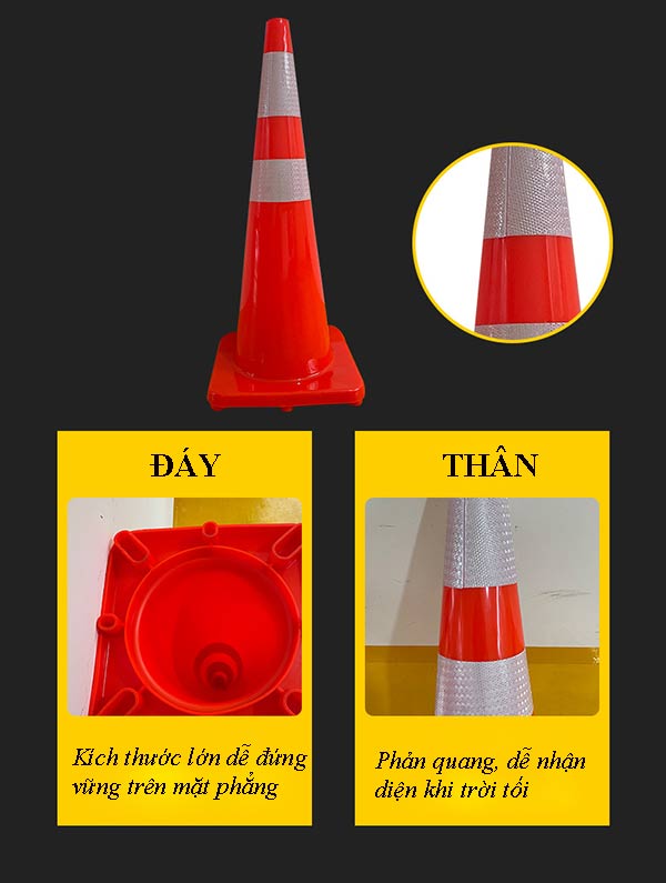 Đặc điểm cọc tiêu nhựa phản quang do Hành Tinh Xanh cung cấp