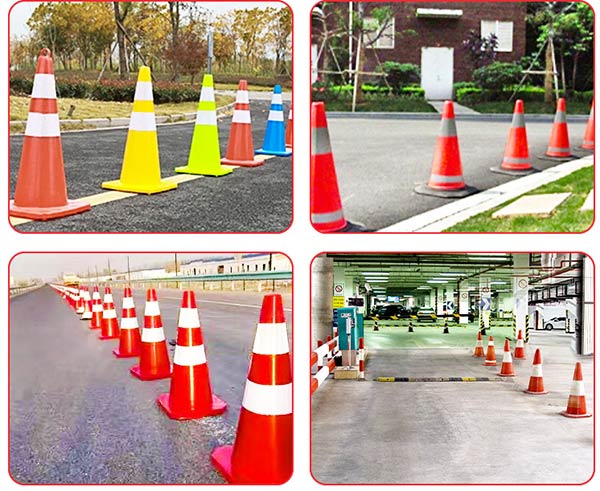 Cọc tiêu giao thông được sử dụng rộng rãi