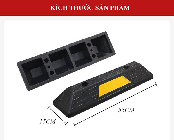 Tham khảo kích thước cao su chèn bánh xe
