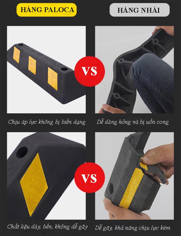 Phân biệt cục chặn Paloca và hàng nhái