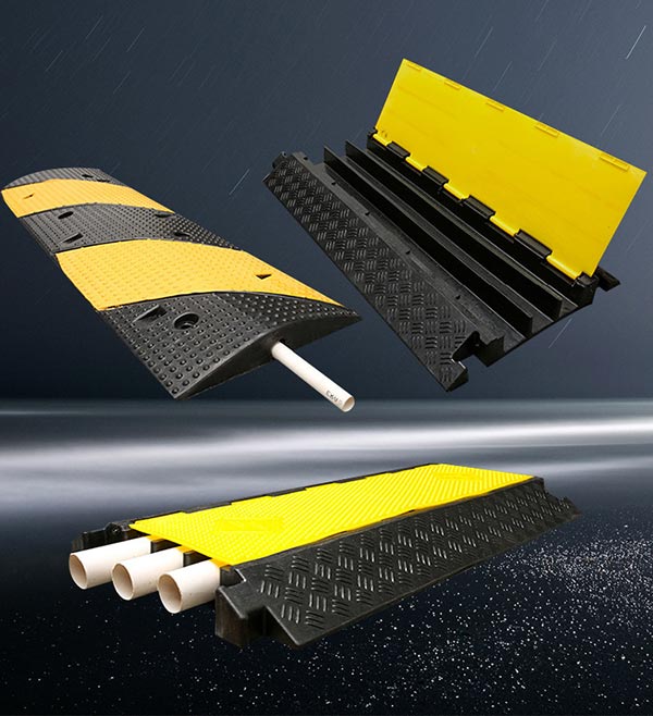 Mẫu gờ cao su bảo vệ cáp dây điện hàng nhập khẩu