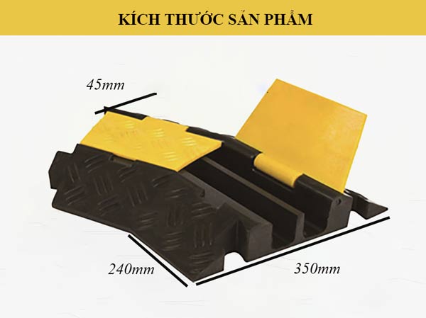 Tham khảo kích thước gờ giảm tốc
