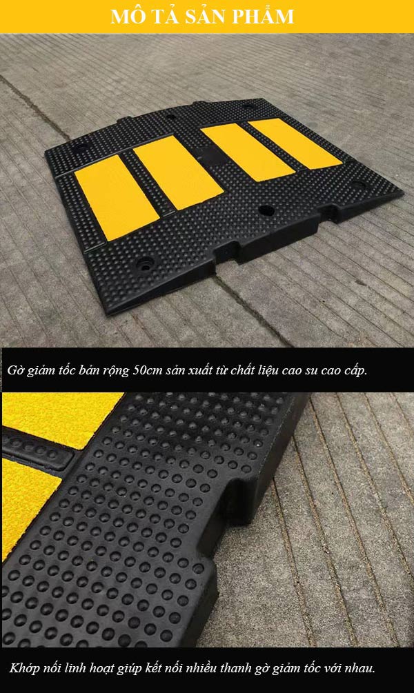 Tham khảo đặc điểm gờ giảm tốc ô tô, xe máy