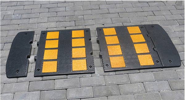 Có thể ghép nối nhiều thanh gờ giảm tốc lại với nhau