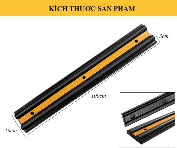 Tham khảo kích thước len tường bằng cao su