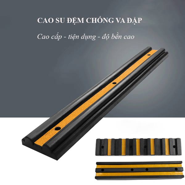 Mẫu len tường cao su 1m chống va đập