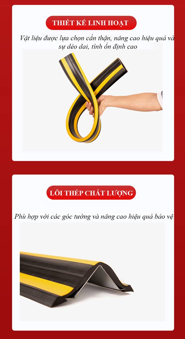 Đặc điểm chung của ốp bảo vệ góc