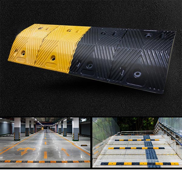 Các không gian di chuyển công cộng nên trang bị gờ giảm tốc độ