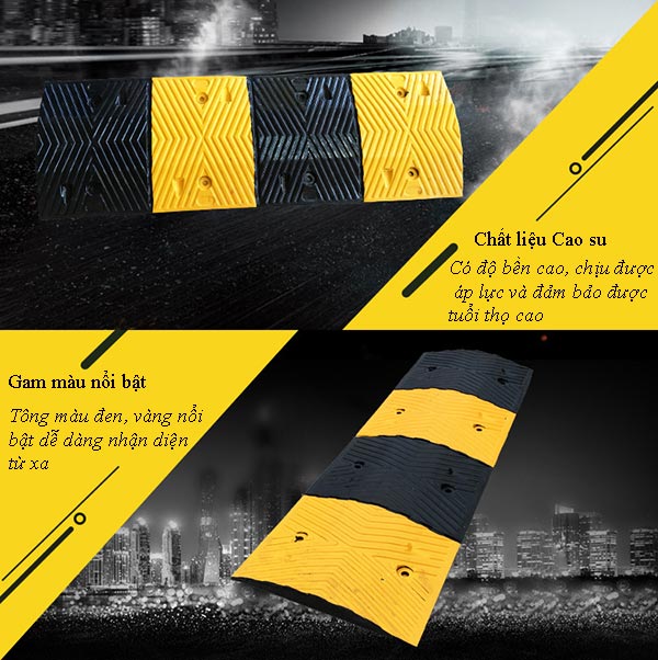 Đặc tính chung của thân gờ giảm tốc độ Paloca