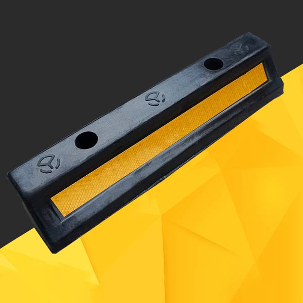 Mẫu thanh chặn lùi bánh xe có phản quang 50cm