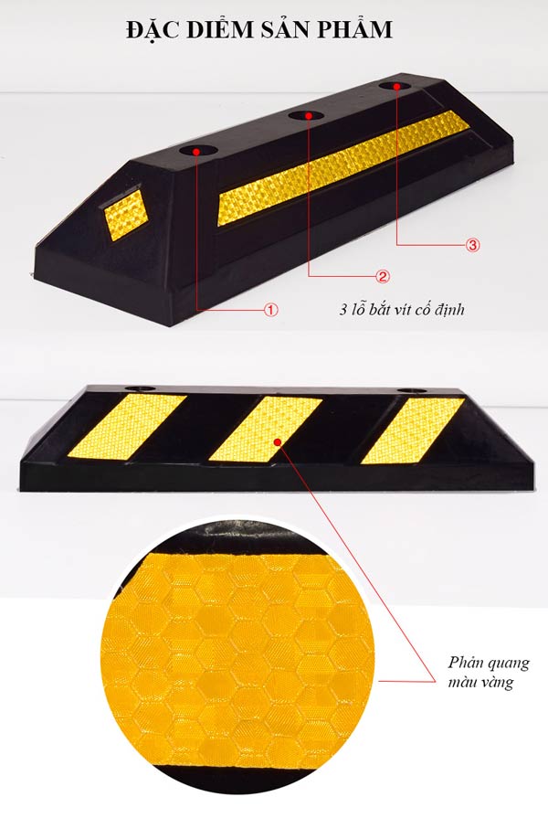 Chi tiết mẫu cục canh bánh xe phản quang