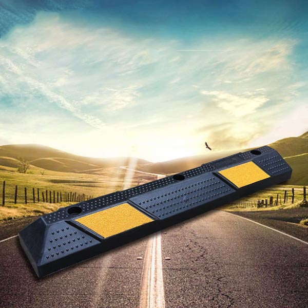 Gờ chặn lùi cao sau sau bánh xe loại 90cm