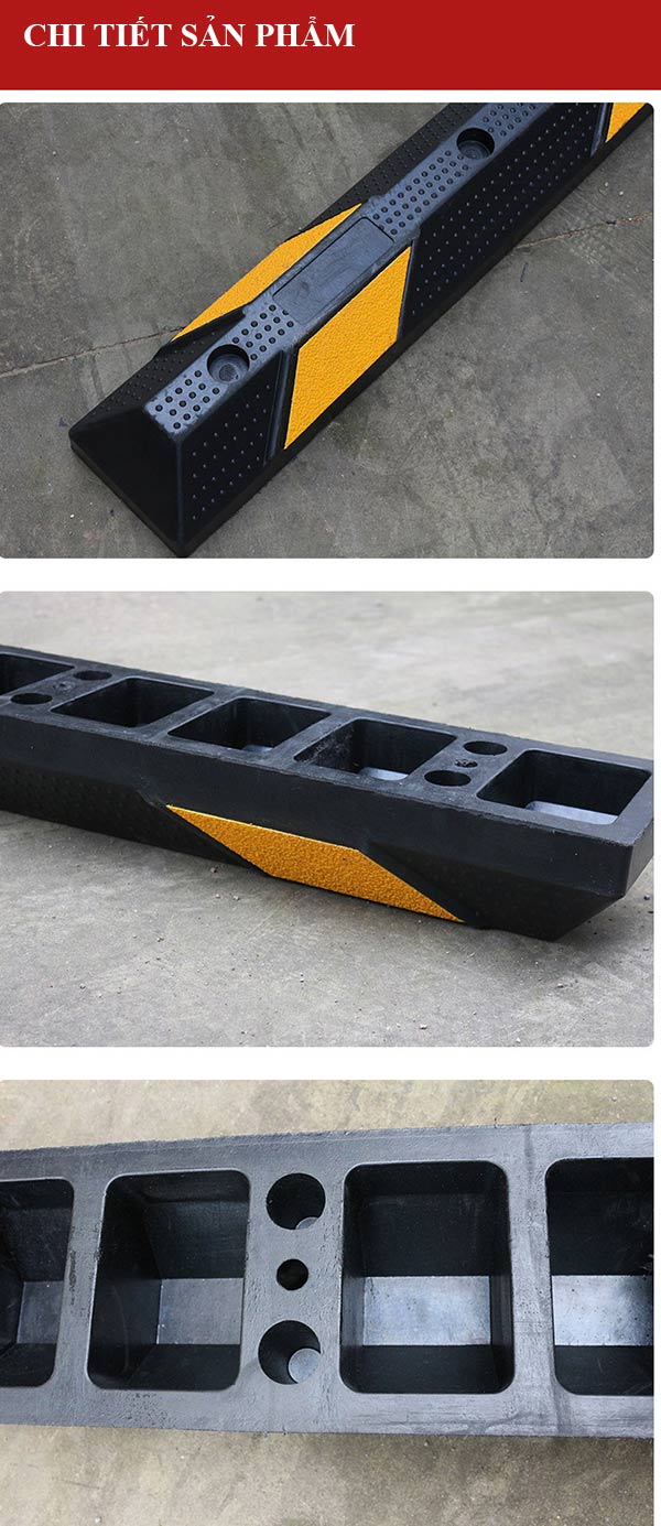 Các đặc điểm của thanh cao su chặn bánh xe