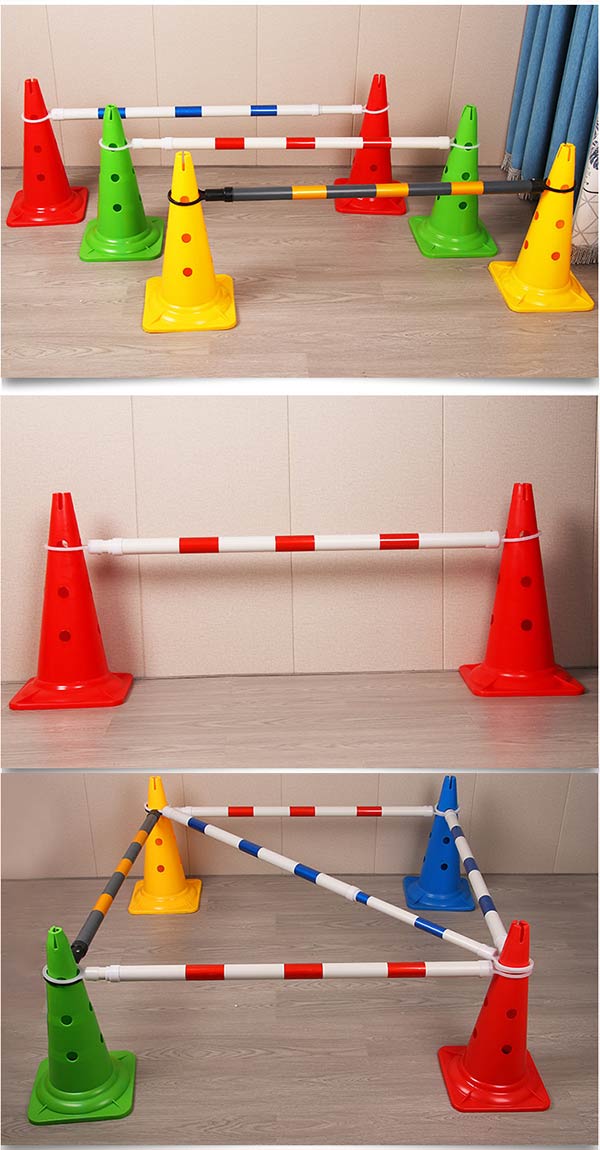 Thanh nhựa kết nối các cọc giao thông