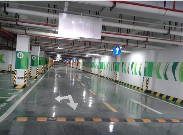 Lắp đặt trong các khu tầng hầm, nhà để xe