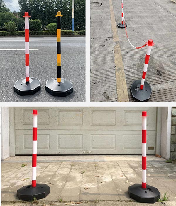 Thiết kế trụ cảnh báo an toàn đơn giản, dễ lắp đặt