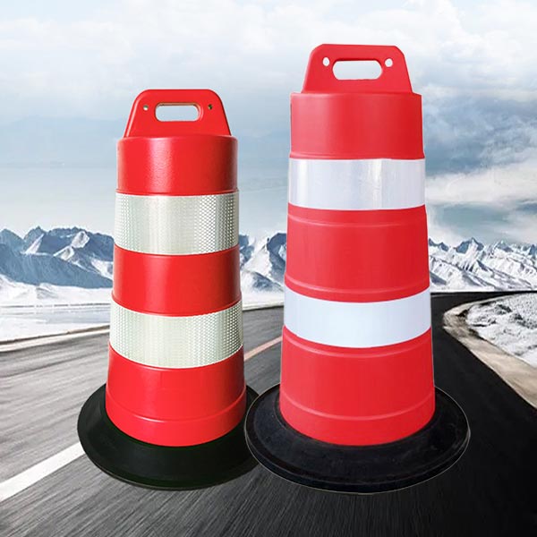 Trụ, cột chống va đập giao thông bằng nhựa