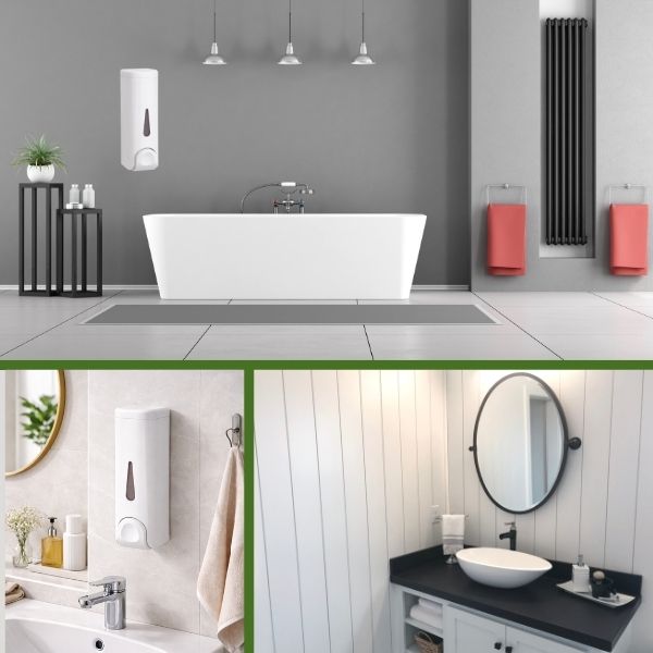 Bình đựng dầu gội sữa tắm 1 ngăn