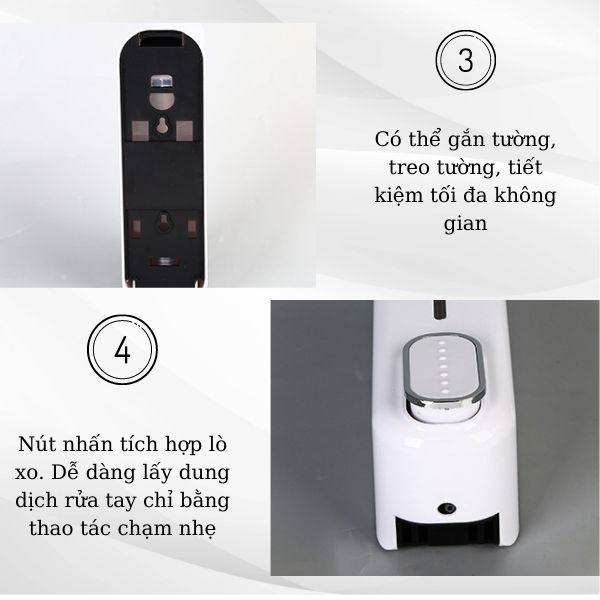 Hộp đựng nước rửa tay nhập khẩu Interhasa với nhiều ưu điểm nổi bật