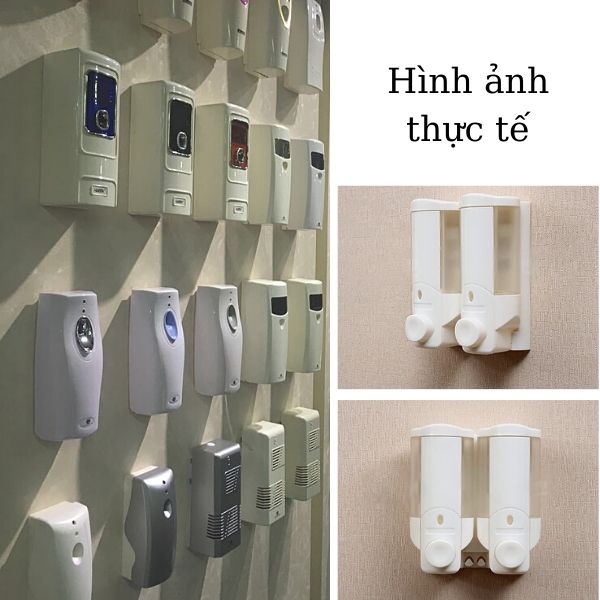 Hình ảnh thực tế bình đựng nước rửa tay nhựa