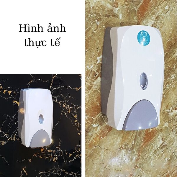 Hình ảnh thực tế của hộp đựng nước rửa tay thông minh