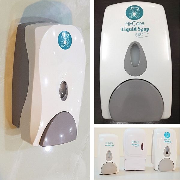 Hình ảnh thực tế của hộp đựng nước rửa tay thông minh