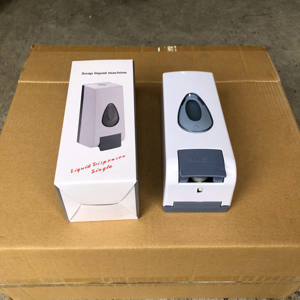 Bình nhựa 600ml đựng nước rửa tay gắn tường