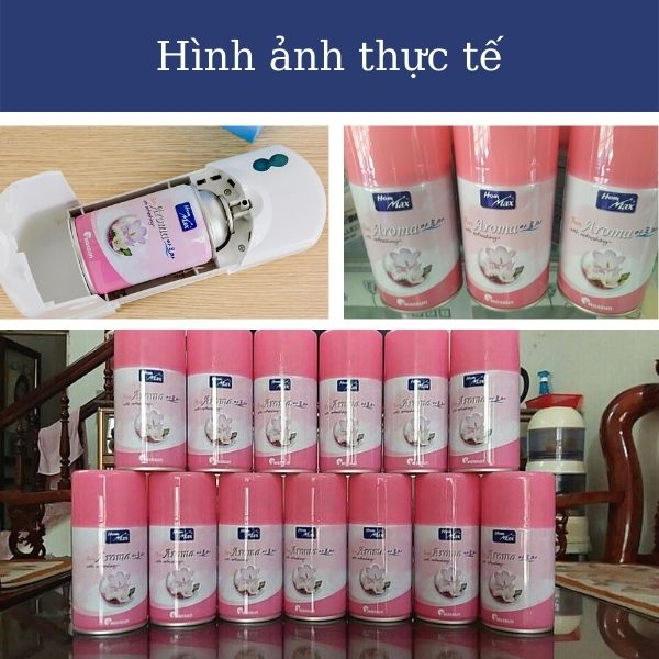 Hình ảnh thực tế của bình xịt thơm Hàn Quốc
