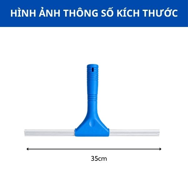 Chi tiết kích thước cây gạt nước lau kính nhựa