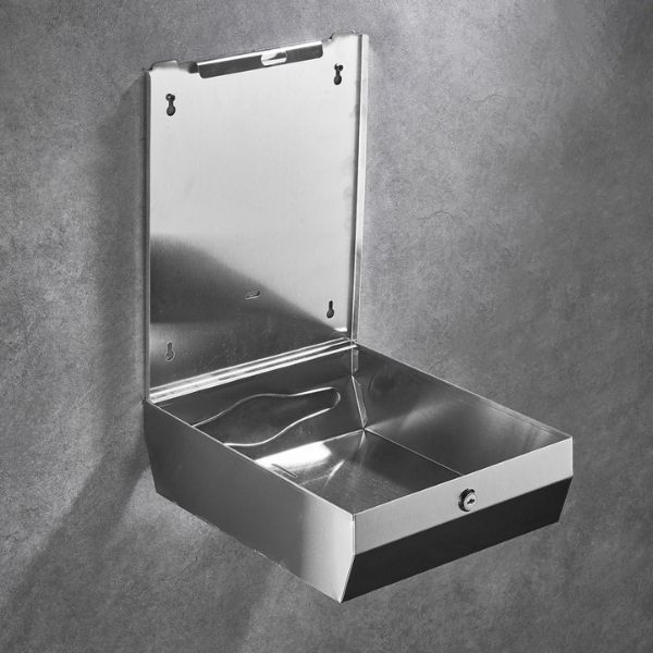 Hình ảnh thực tế hộp đựng giấy lau tay gắn tường