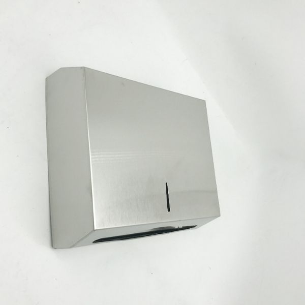 Hình ảnh thực tế hộp đựng giấy lau tay inox