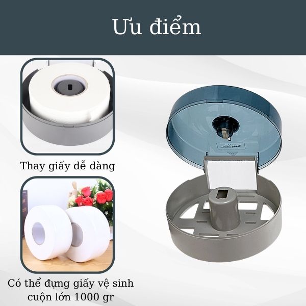 Ưu điểm của hộp giấy vệ sinh công nghiệp