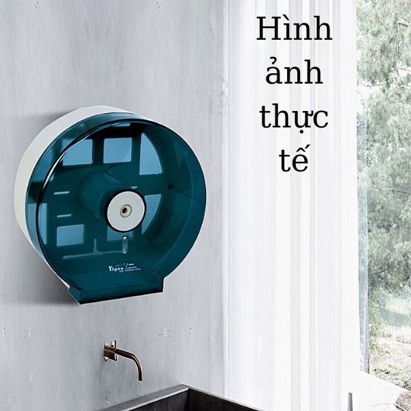 Hình ảnh thực tế của hộp đựng giấy vệ sinh công nghiệp