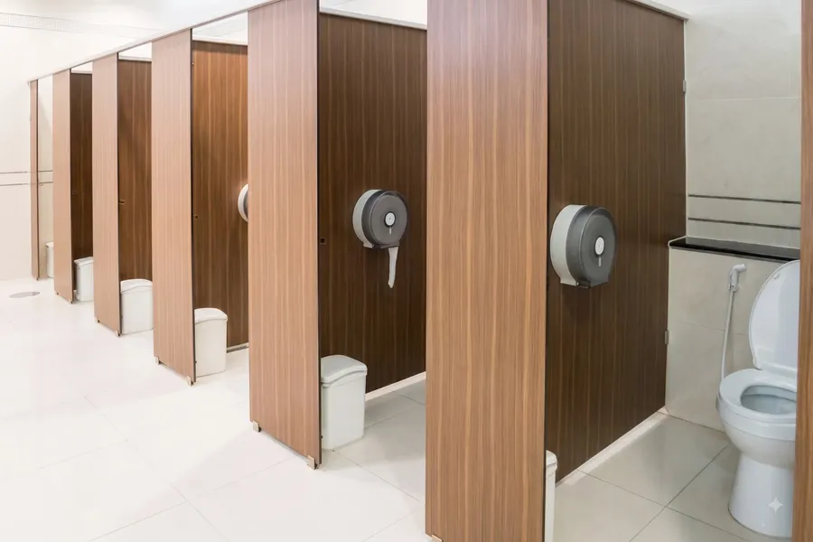 Lắp đặt hộp đựng giấy vệ sinh treo tường