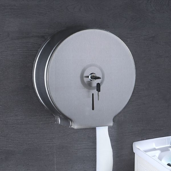 Hình ảnh thực tế hộp đựng giấy vệ sinh inox