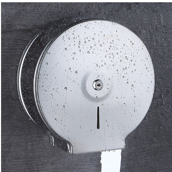 Hình ảnh thực tế hộp đựng giấy vệ sinh inox