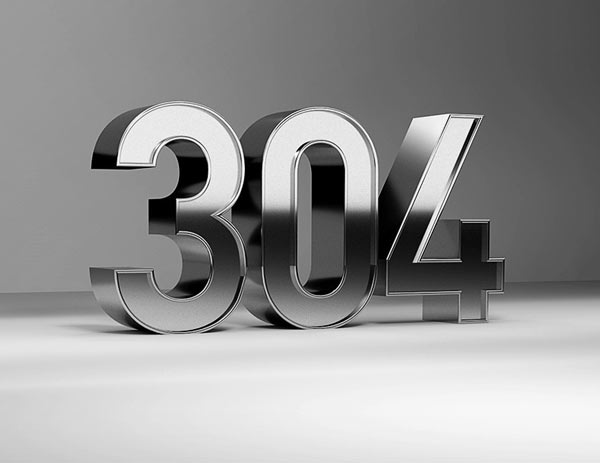 Inox 304 là chất liệu chính cấu thành hộp đựng giấy vệ sinh