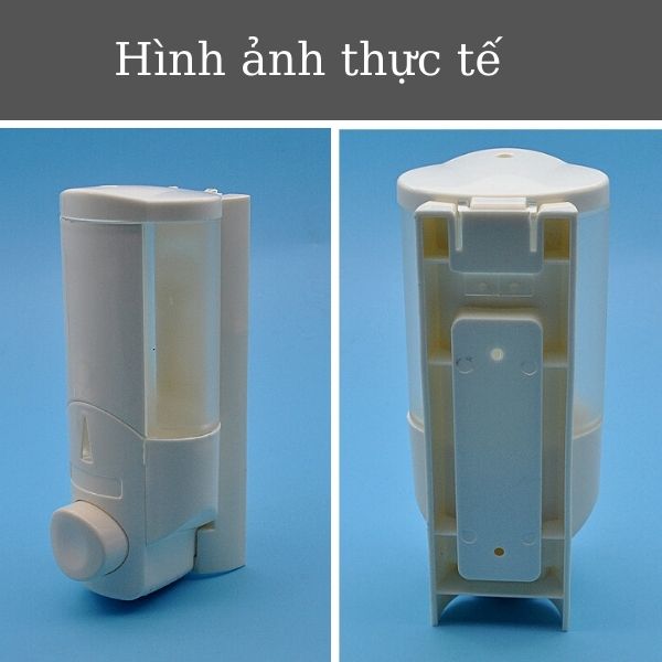 Hình ảnh thực tế bình đựng nước rửa tay đơn 220ml