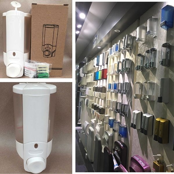 Hình ảnh thực tế bình đựng nước rửa tay đơn 220ml