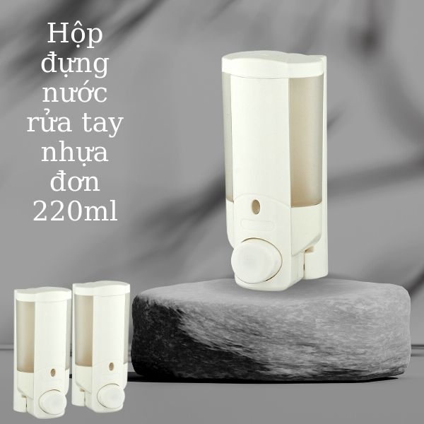 Bình đựng nước rửa tay đơn 220ml Xifone giá rẻ