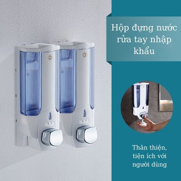 Mẫu bình đựng nước rửa tay nhập khẩu chính hãng, cao cấp