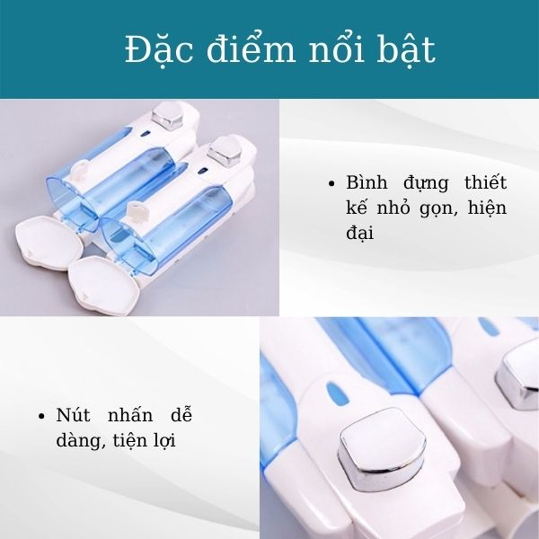 Một số đặc điểm nổi bật của bình đựng nước rửa tay chuyên dụng