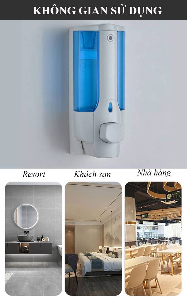Mẫu bình đựng dung dịch sử dụng trong nhiều không gian