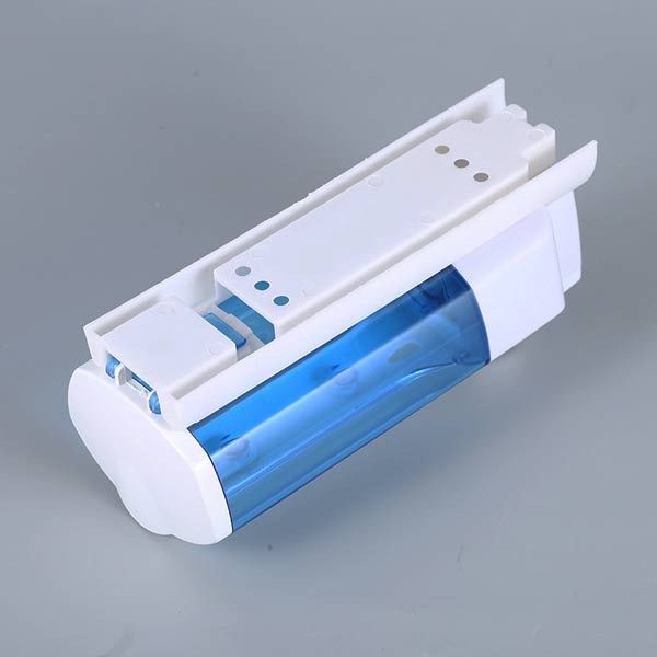 Thiết kế mặt sau hộp đựng dung dịch sữa tắm hỗ trợ treo tường